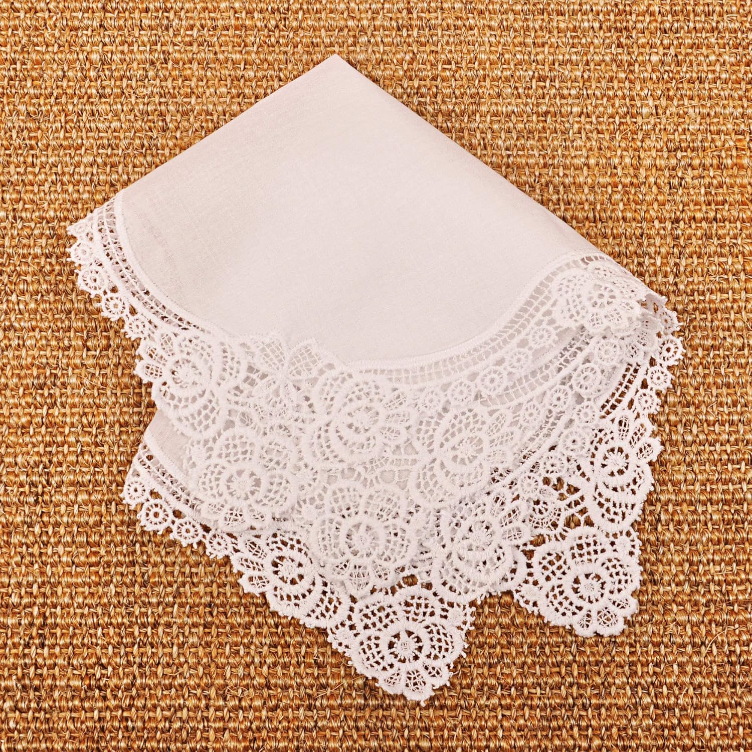 White Wedding Handkerchief Pur - Handkerchief Cotton Men recensione e prezzo