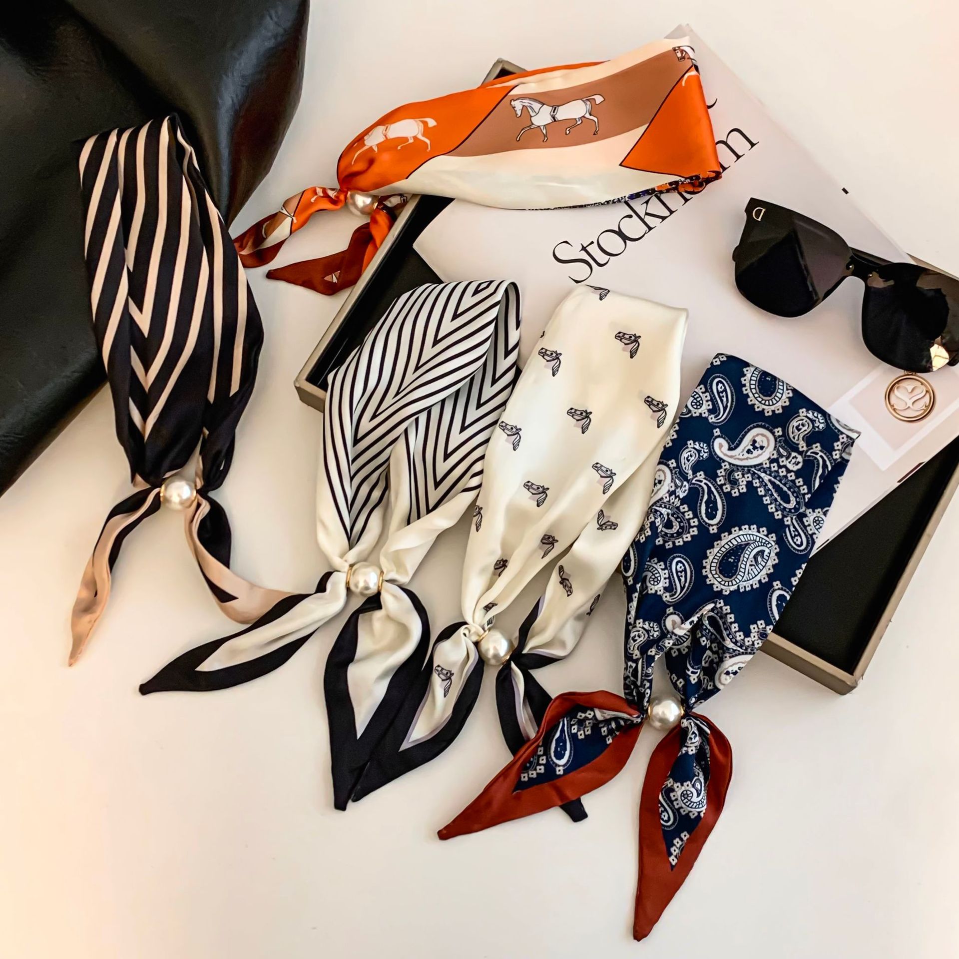 Cashew Flower Silk Scarf Effor - Silk Neck Scarf recensione e prezzo