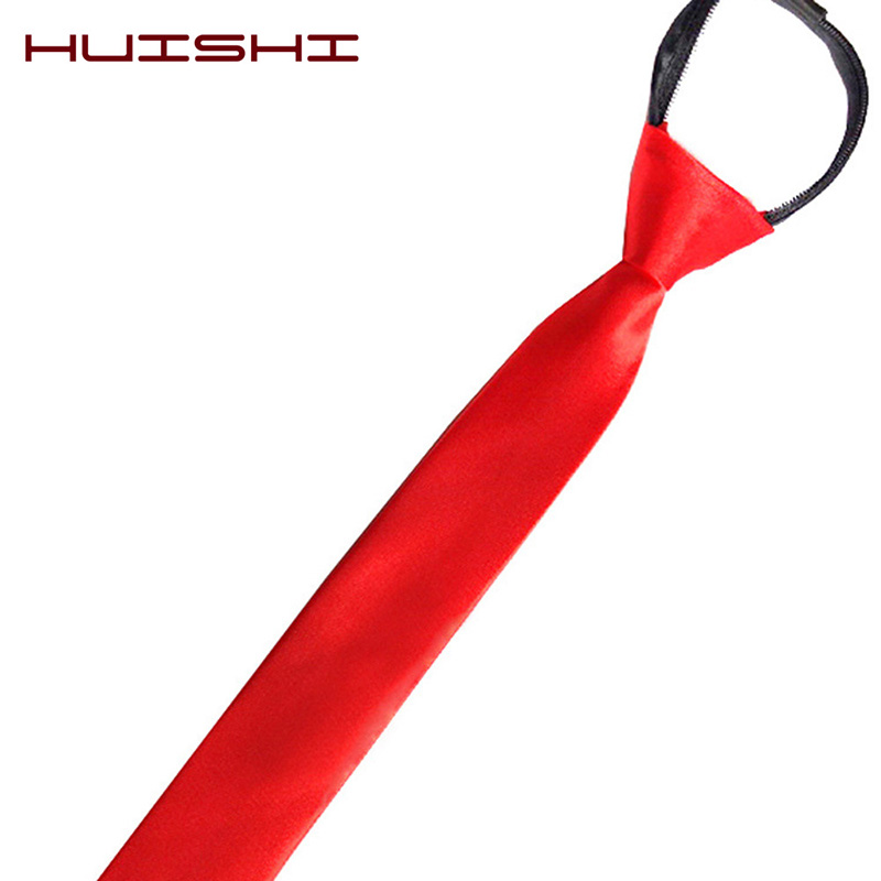 HUISHI Mens Zipper Necktie Ski - Skinny Tie Men recensione e prezzo