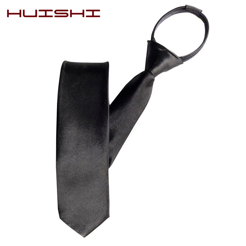 HUISHI Mens Zipper Necktie Ski - Skinny Tie Men recensione e prezzo