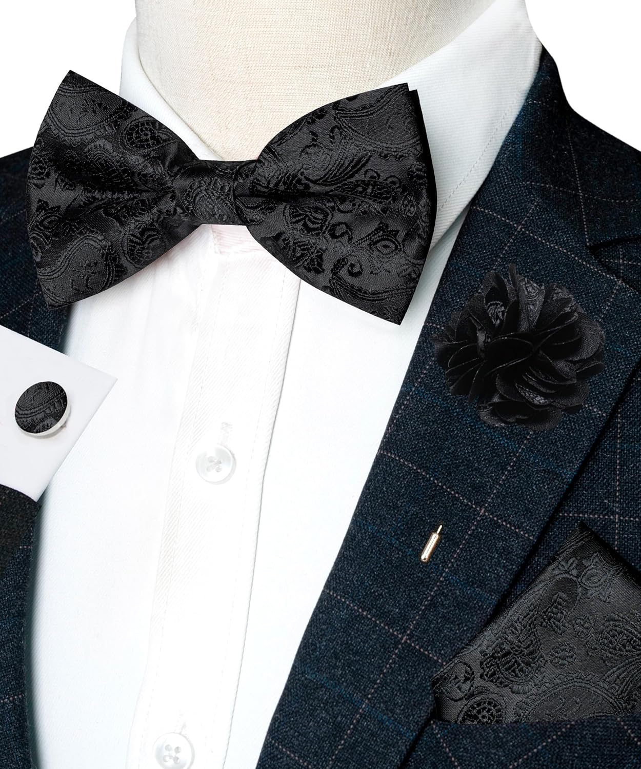 Paisley Pre-tied Bow Tie and P - Bow Tie Pre Tied recensione e prezzo