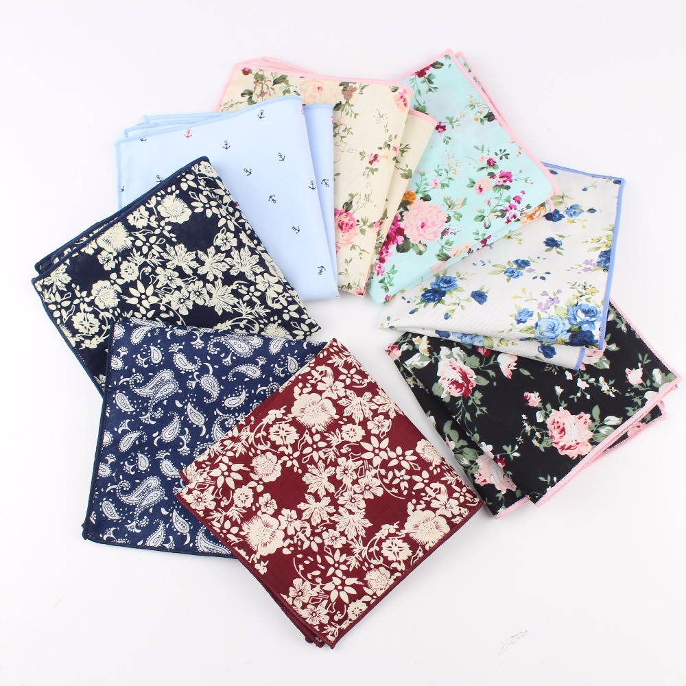 Paisley Cotton Handkerchiefs W - Handkerchief Cotton Men recensione e prezzo