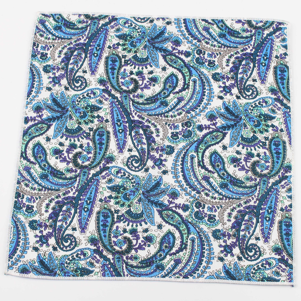 Paisley Cotton Handkerchiefs W - Handkerchief Cotton Men recensione e prezzo
