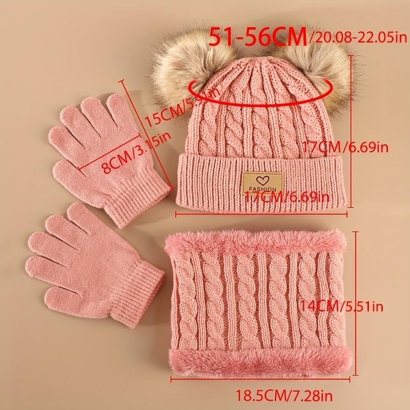Toddler Kids Pom Pom Decor Bea - Infinity Scarf Knit recensione e prezzo