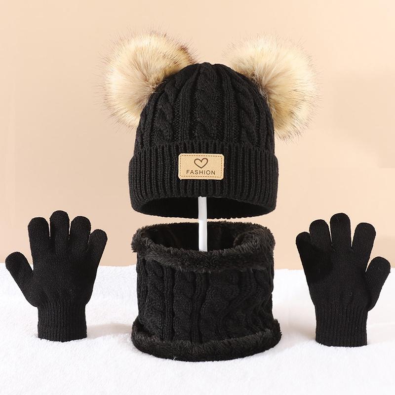 Toddler Kids Pom Pom Decor Bea - Infinity Scarf Knit recensione e prezzo