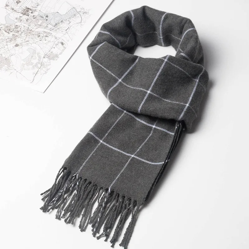 2023 New Winter Men Scarf Keep - Muffler Men Wool recensione e prezzo