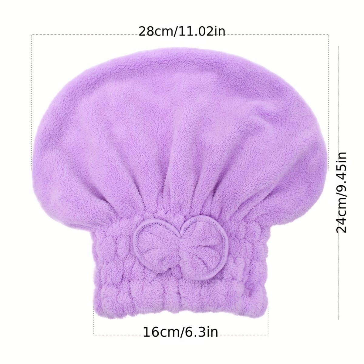 1Pc Microfiber Hair Drying Tow - Head Wrap Turban recensione e prezzo