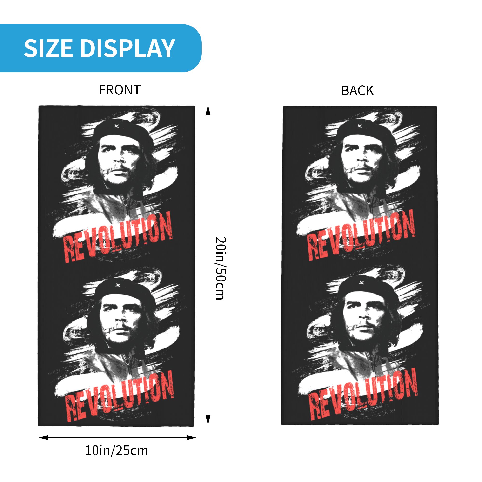 Custom Che Guevara Revolution  - Neck Warmer Tube recensione e prezzo