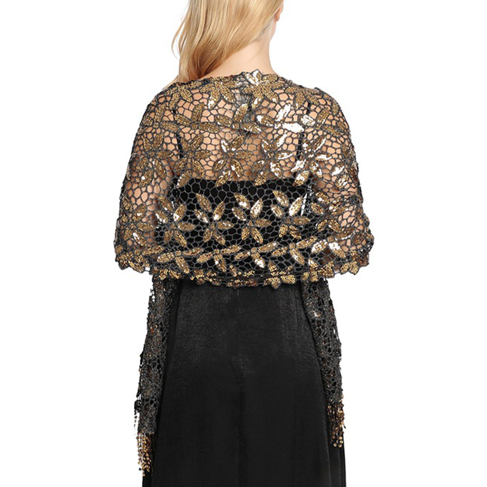 Bridal Wedding Hollow Sequin L - Stole Wedding Shawl recensione e prezzo