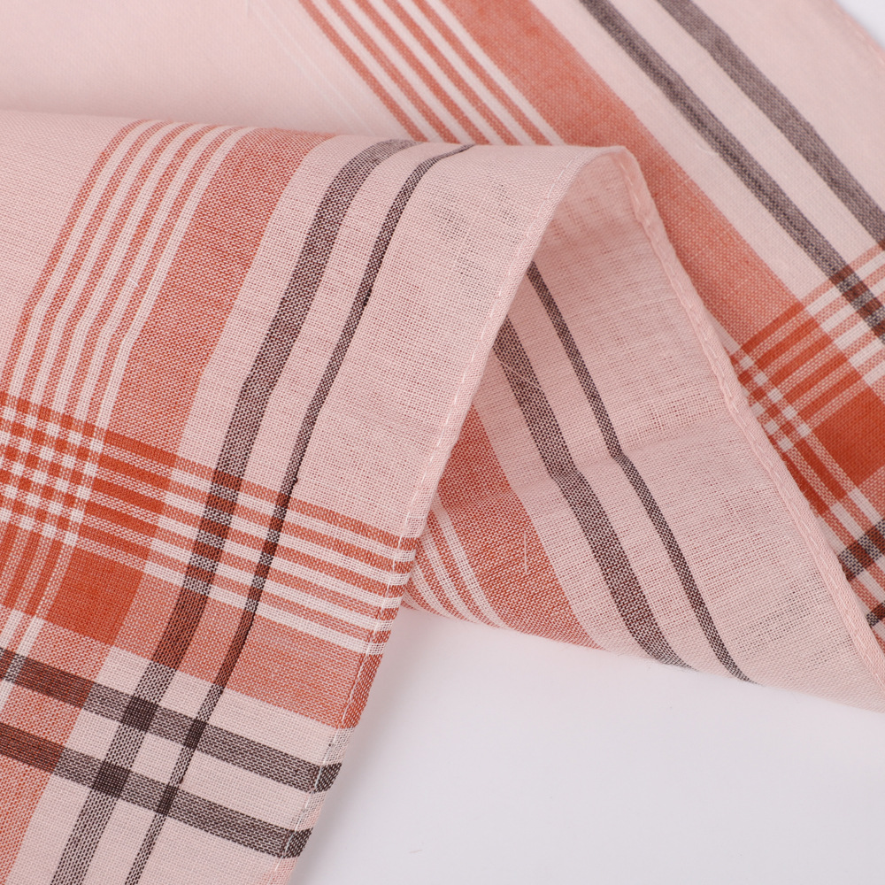6pcs Men's Mixed Color Plaid S - Handkerchief Cotton Men recensione e prezzo