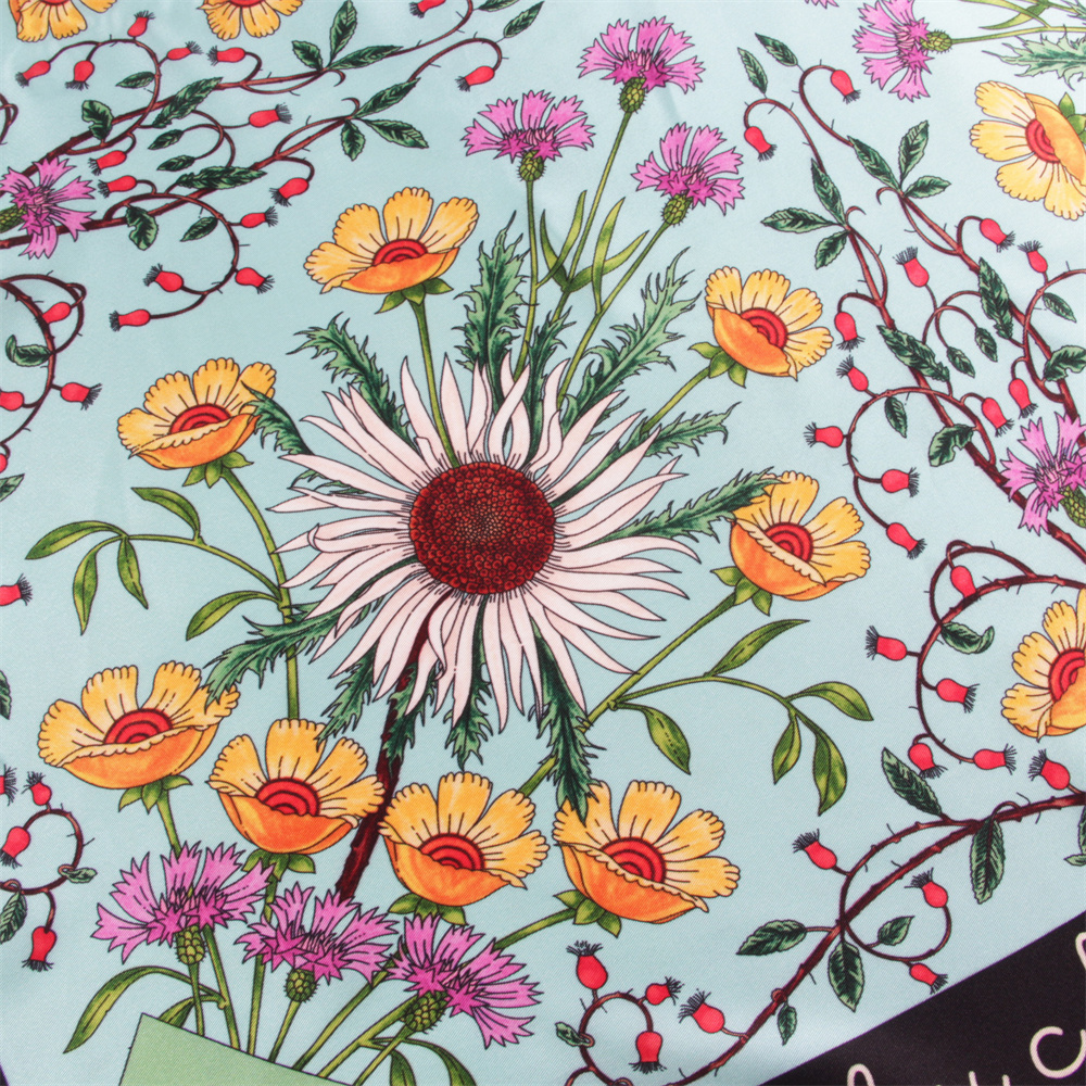 Silk Scarf Women Floral Printe - Silk Neck Scarf recensione e prezzo