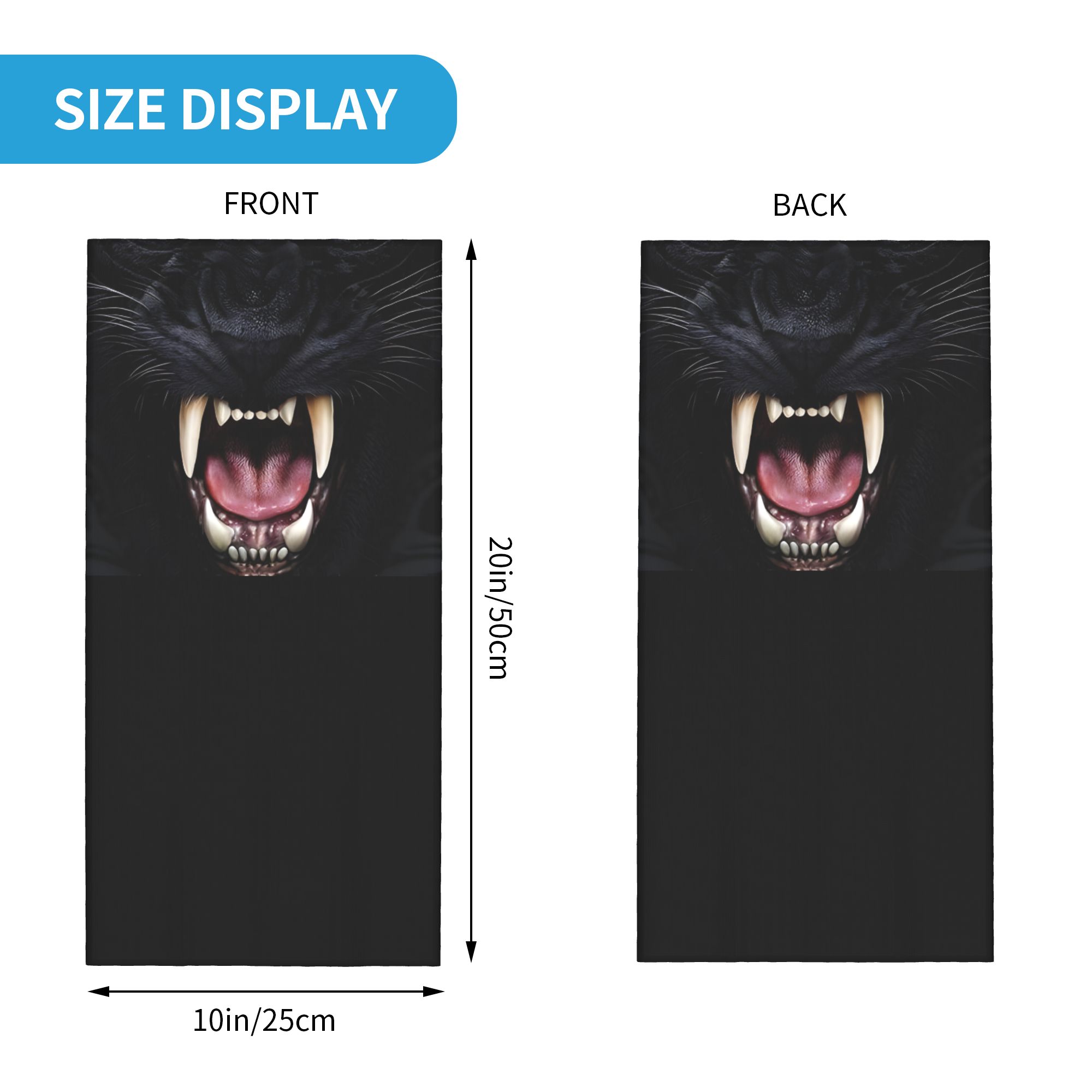 Custom Black Panther Animal He - Neck Warmer Tube recensione e prezzo