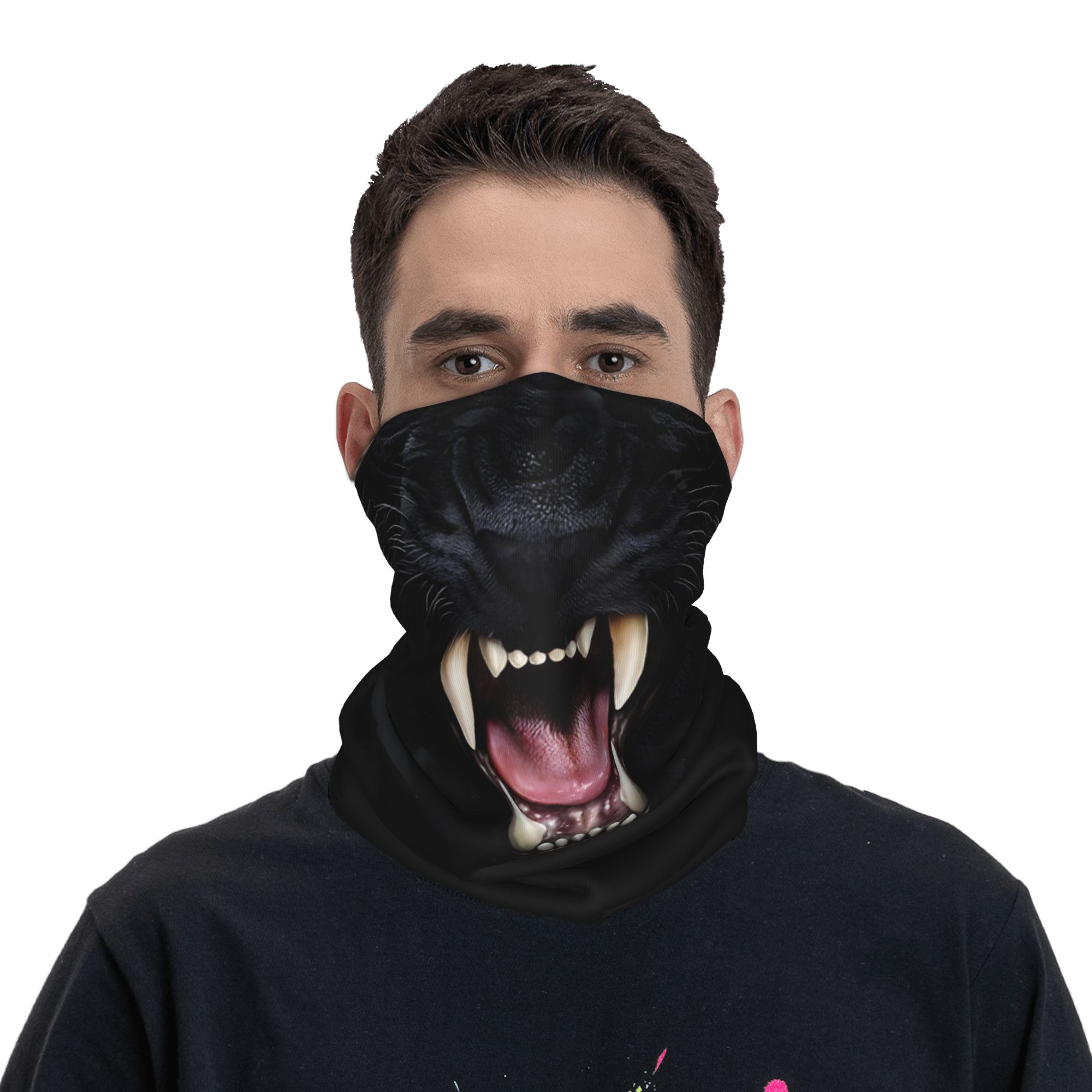 Custom Black Panther Animal He - Neck Warmer Tube recensione e prezzo
