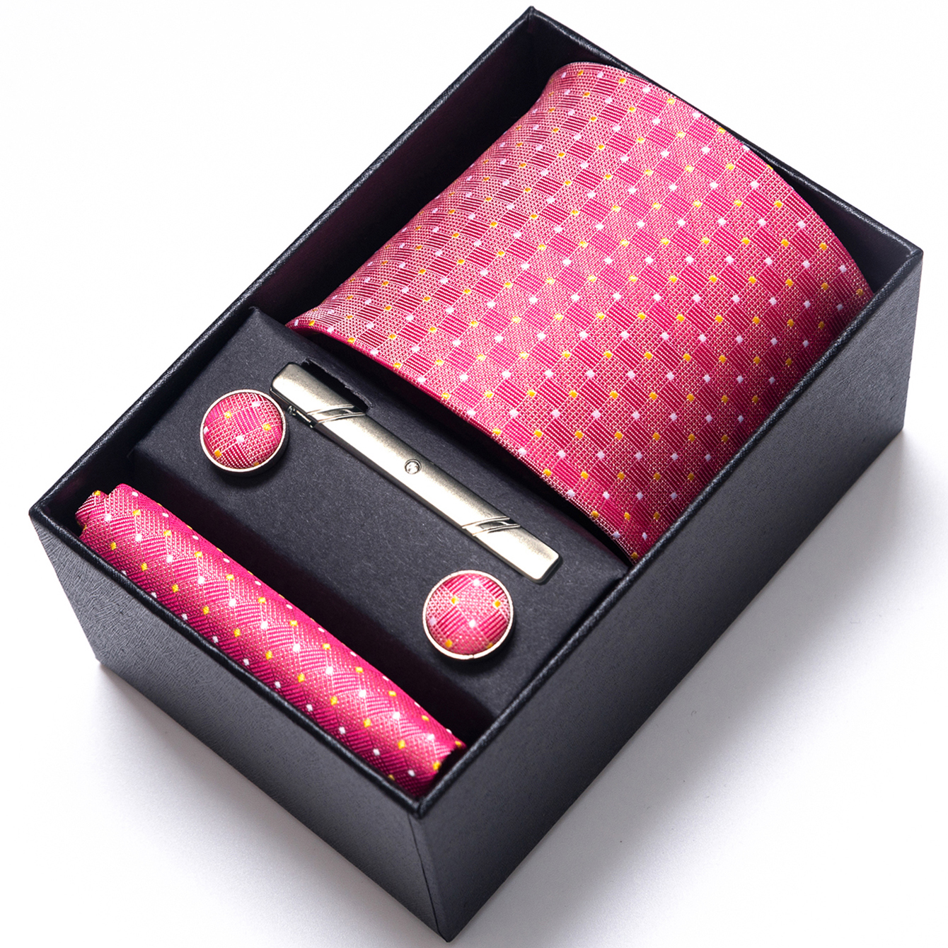 Bright Color Paisley Men's Tie - Pocket Square Set recensione e prezzo
