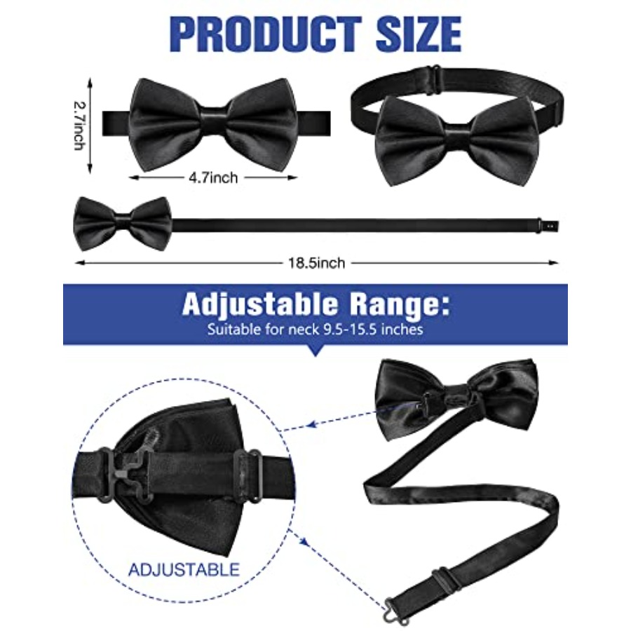 2026 New Arrival40 Pcs Bow Tie - Bow Tie Pre Tied recensione e prezzo