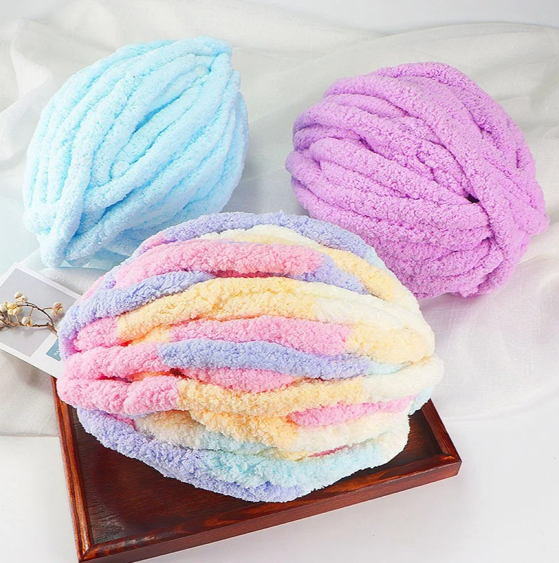 DIY  Velvet Thick Yarn Blanket - Woven Scarf Blanket recensione e prezzo