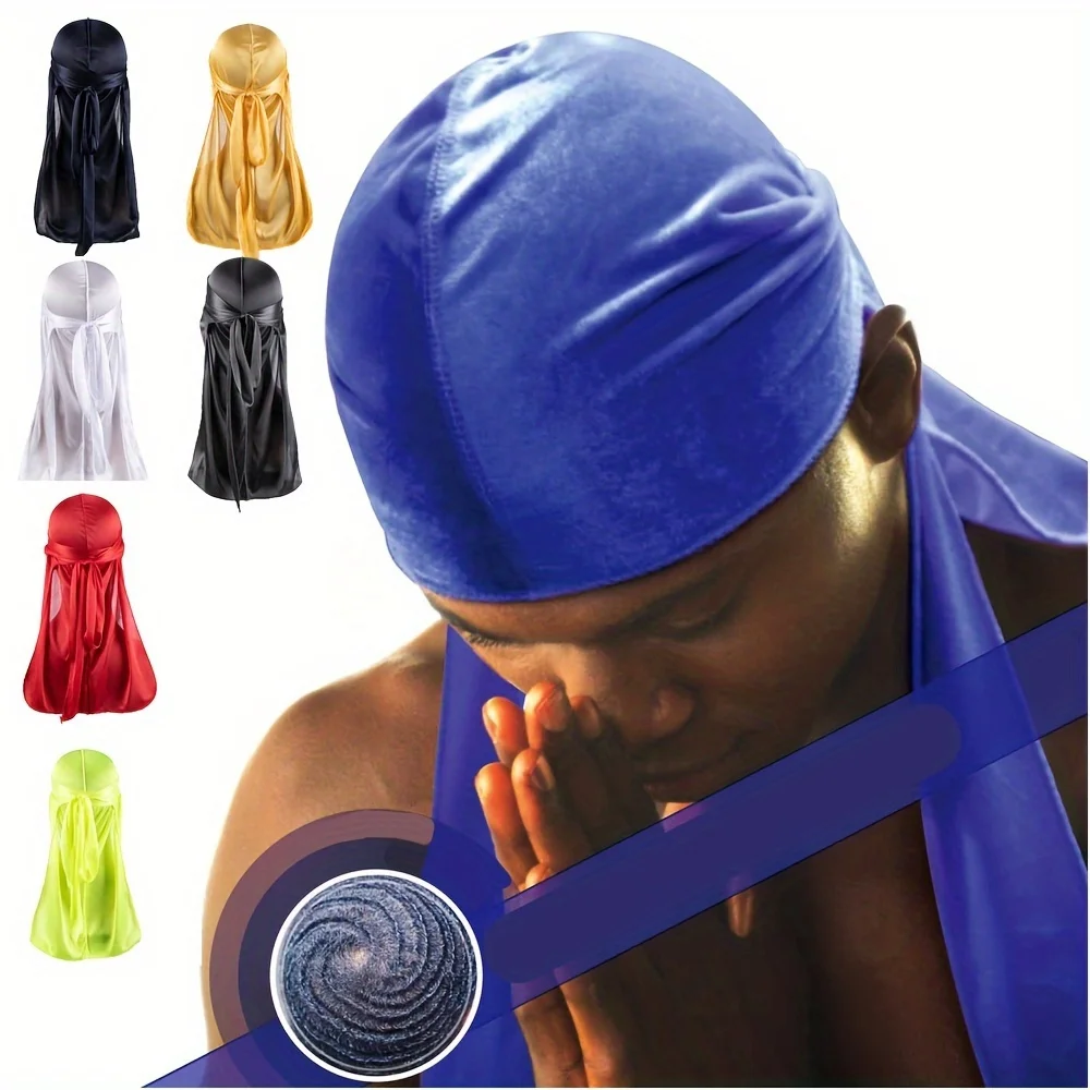Men's Silk Durag Bonnet Bandan - Bandana Doo Rag recensione e prezzo
