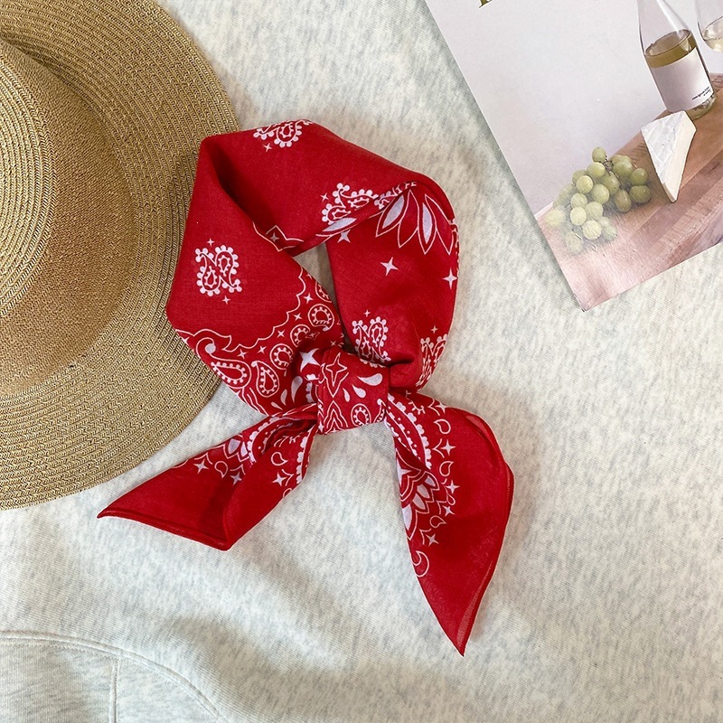 100% Cotton Square Scarf For W - Bandana Cotton recensione e prezzo
