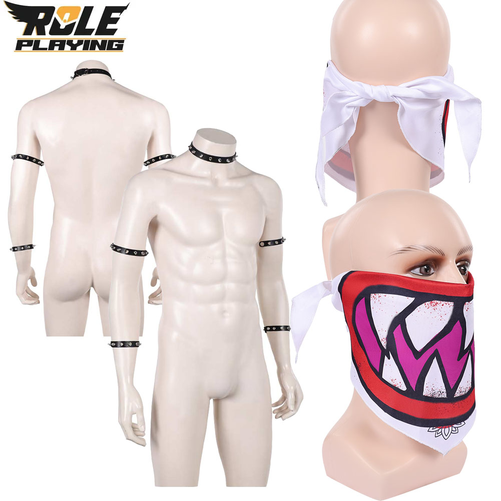 Bowser Jr Cosplay Scarf Mask B - Ascot Neck Scarf recensione e prezzo