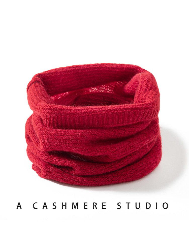 100% Pure Cashmere Waffle Knit - Infinity Scarf Knit recensione e prezzo