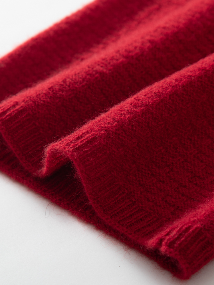 100% Pure Cashmere Waffle Knit - Infinity Scarf Knit recensione e prezzo
