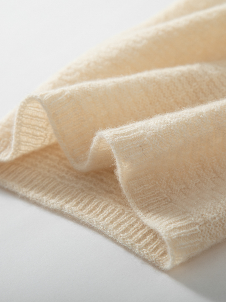 100% Pure Cashmere Waffle Knit - Infinity Scarf Knit recensione e prezzo