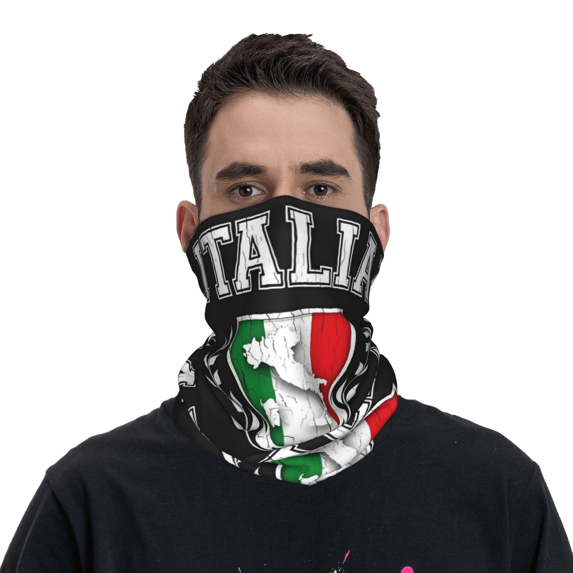 Custom Italy Flag Bandana Neck - Neck Warmer Tube recensione e prezzo