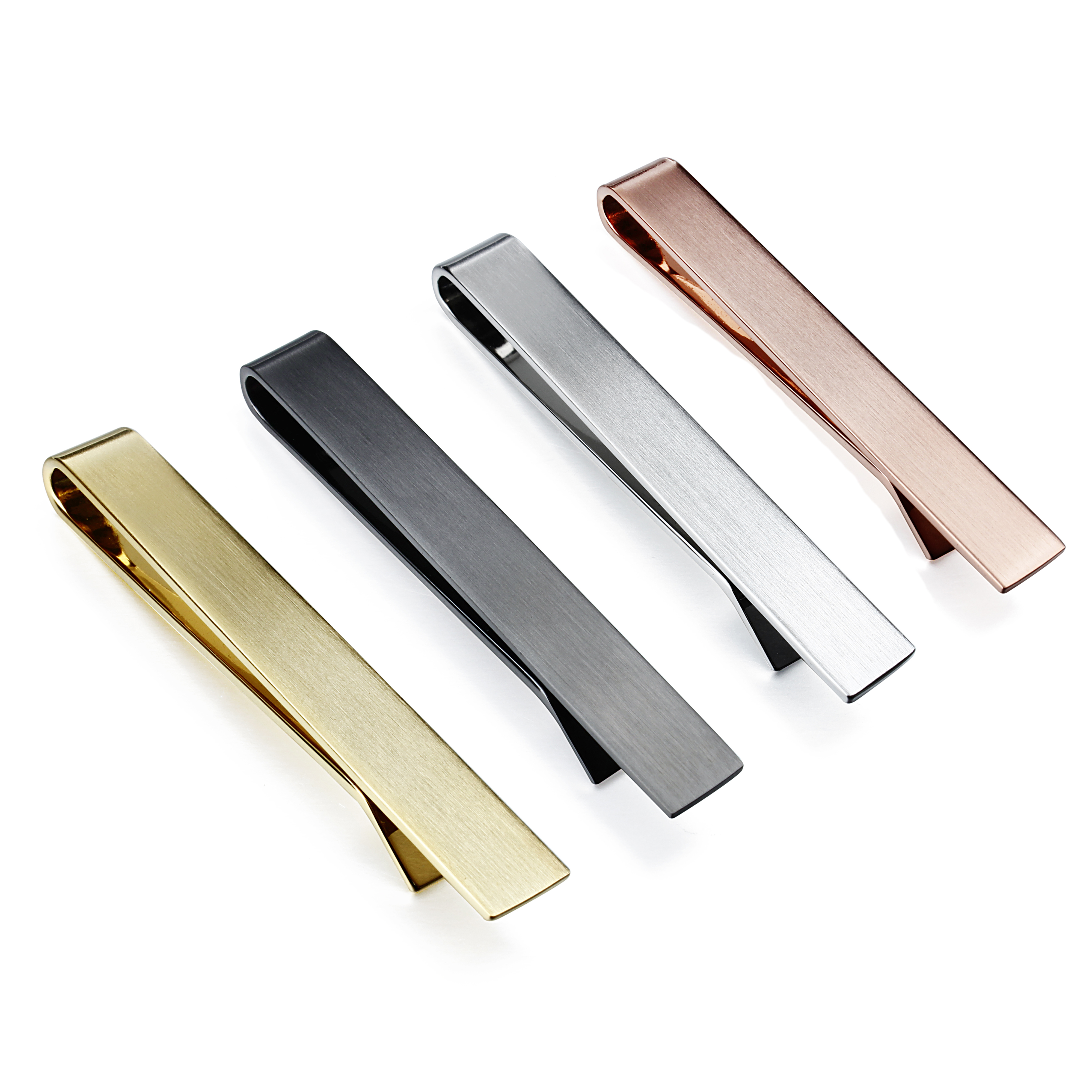 HAWSON 2 in shiny and brushTie - Tie Bar Set Gift recensione e prezzo