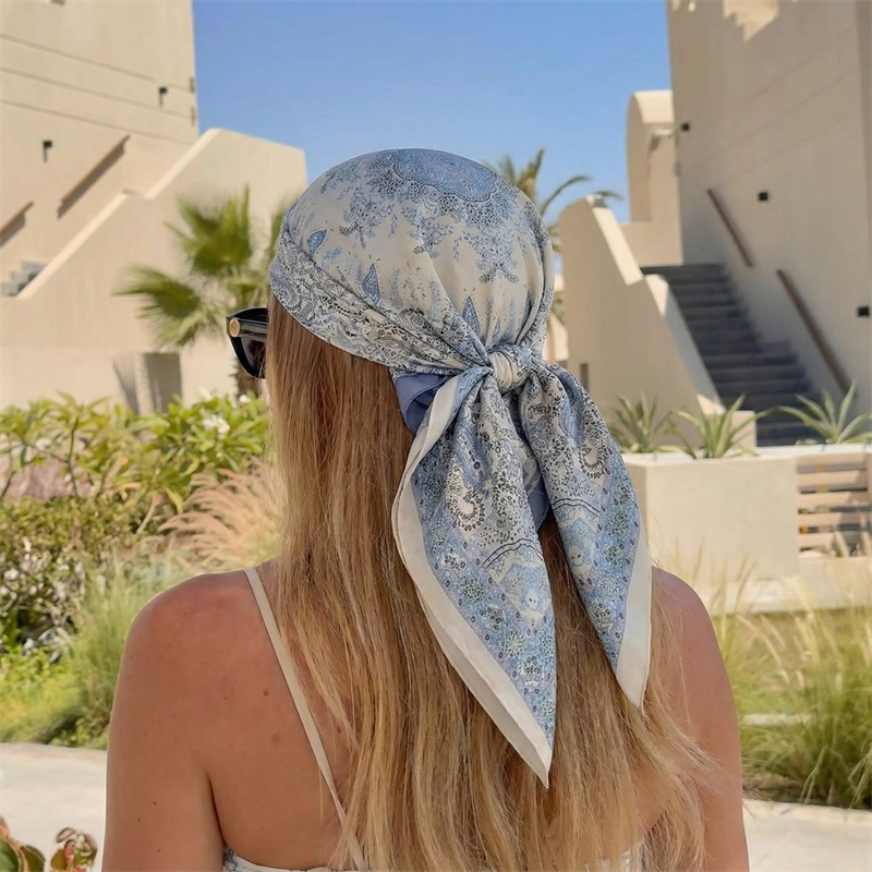 Luxury Printing Silk Square Sc - Silk Neck Scarf recensione e prezzo