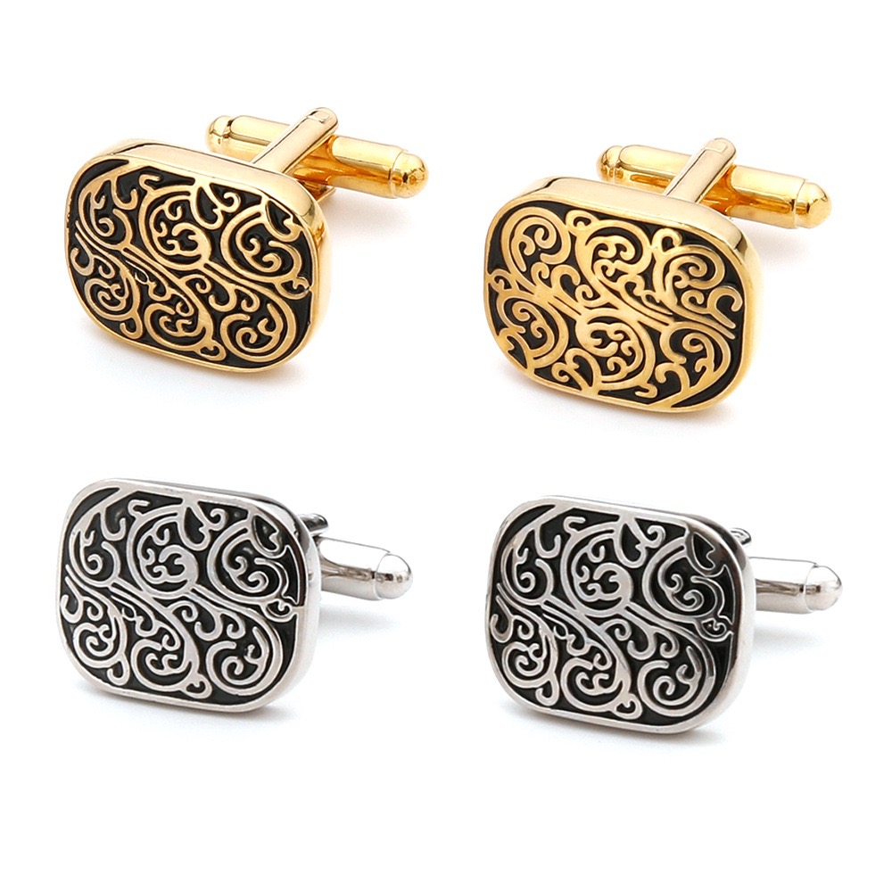 High Quality Gold Cufflinks Vi - Tie Clip Silver recensione e prezzo