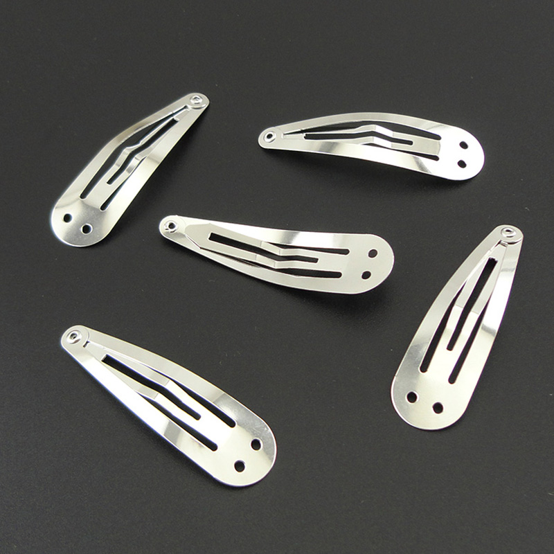 100PCS 5.0cm Silver Plain Meta - Tie Clip Silver recensione e prezzo