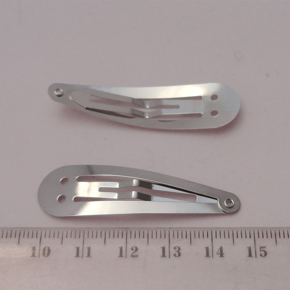 100PCS 5.0cm Silver Plain Meta - Tie Clip Silver recensione e prezzo