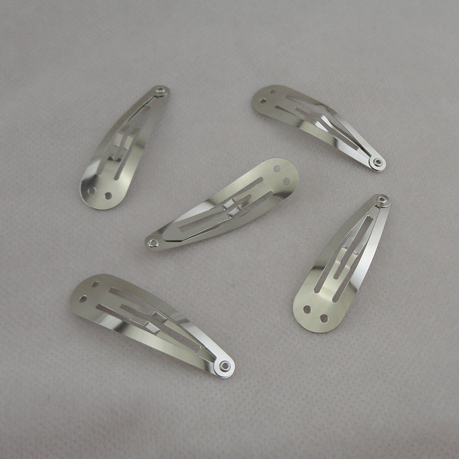 100PCS 5.0cm Silver Plain Meta - Tie Clip Silver recensione e prezzo