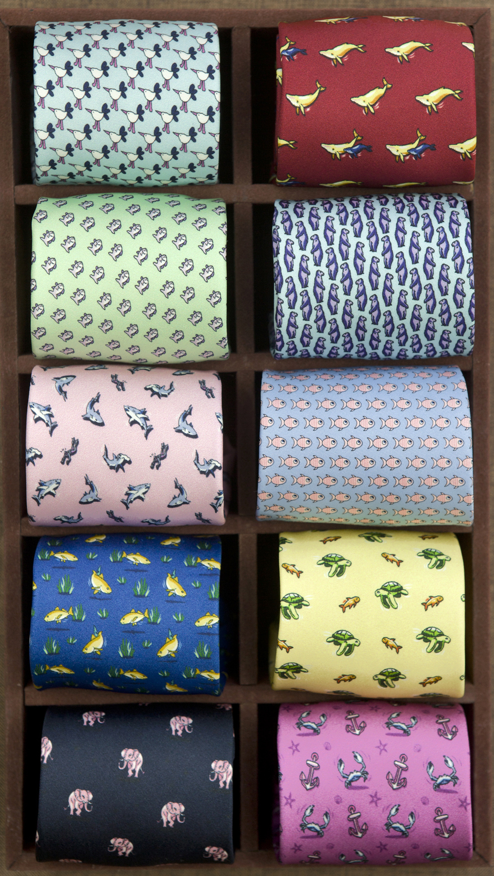 Multicolor Colorful Character  - Skinny Tie Men recensione e prezzo