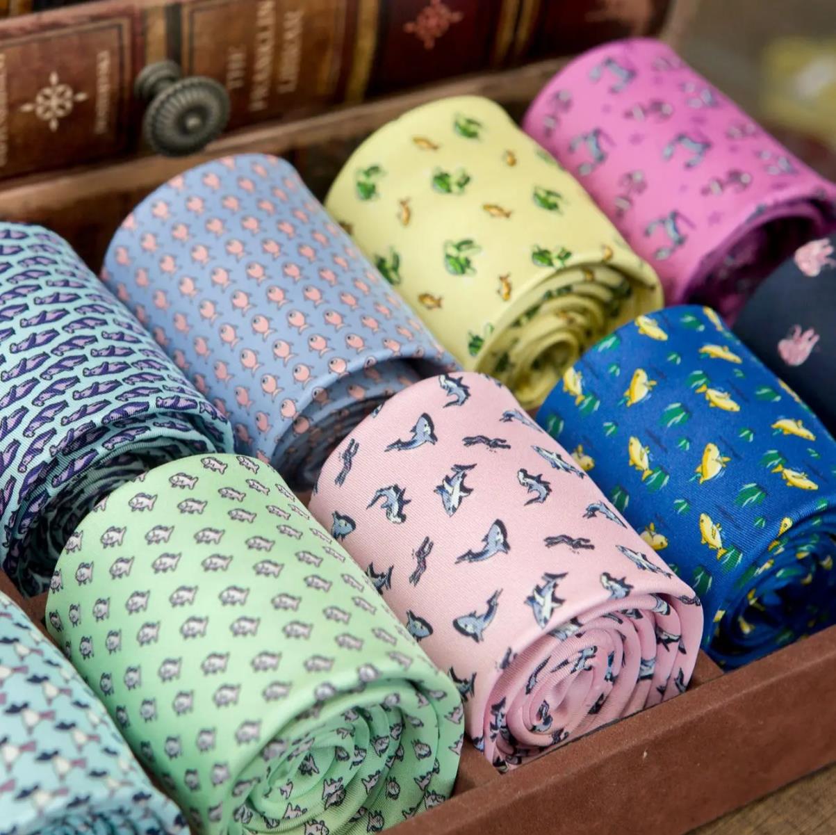 Multicolor Colorful Character  - Skinny Tie Men recensione e prezzo