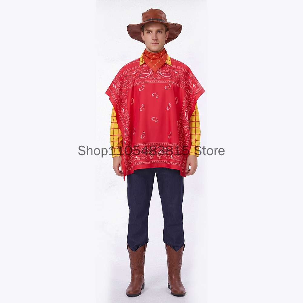 Men's Woody Cosplay costume To - Ascot Neck Scarf recensione e prezzo