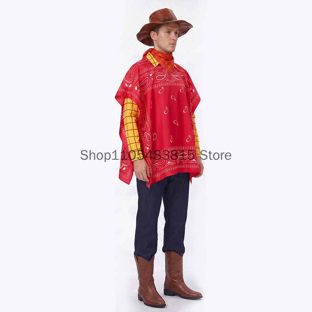 Men's Woody Cosplay costume To - Ascot Neck Scarf recensione e prezzo