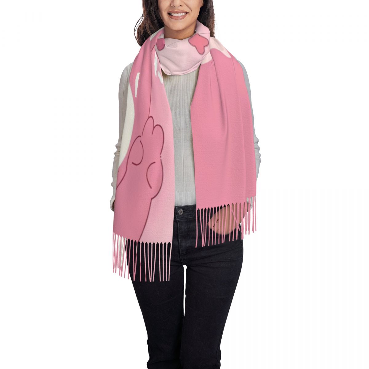 Lotso Pink Bear Women's Scarf  - Pashmina Wrap Large recensione e prezzo