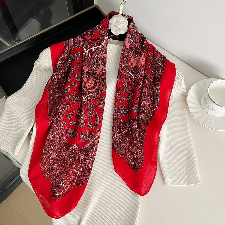 New Fashion 70X70cm Women's Sc - Bandana Cotton recensione e prezzo