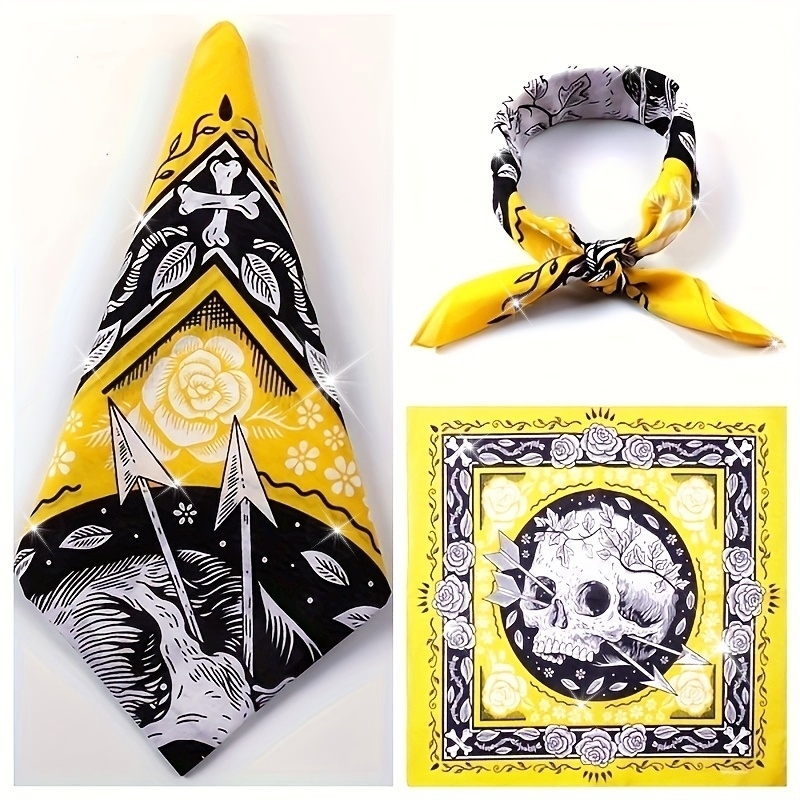 Skull Arrow Retro Headscarf Sq - Bandana Cotton recensione e prezzo