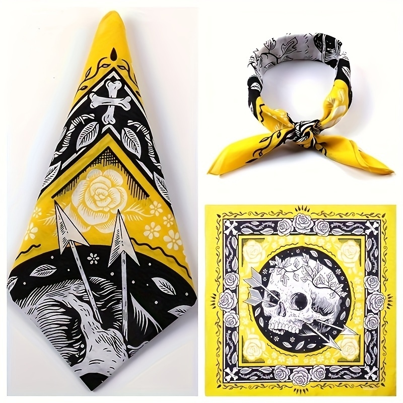 Skull Arrow Retro Headscarf Sq - Bandana Cotton recensione e prezzo