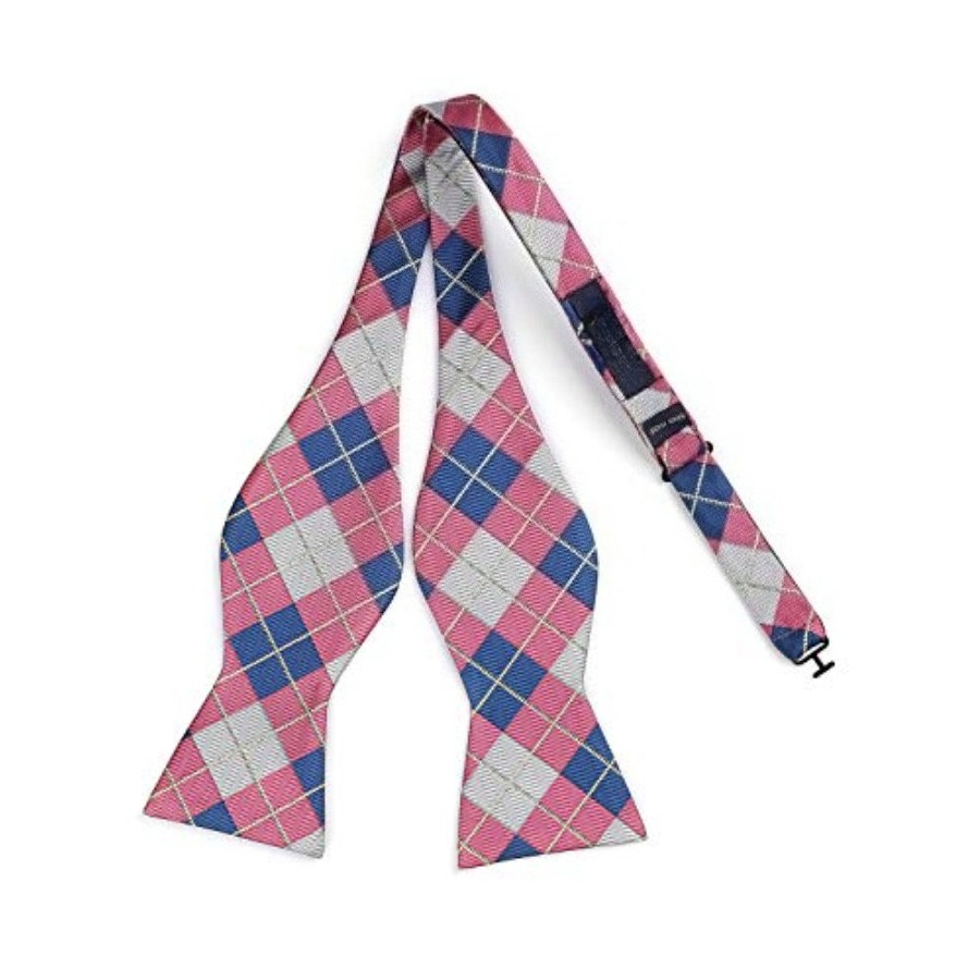 Bow Ties for Men Check Plaid S - Pocket Square Set recensione e prezzo