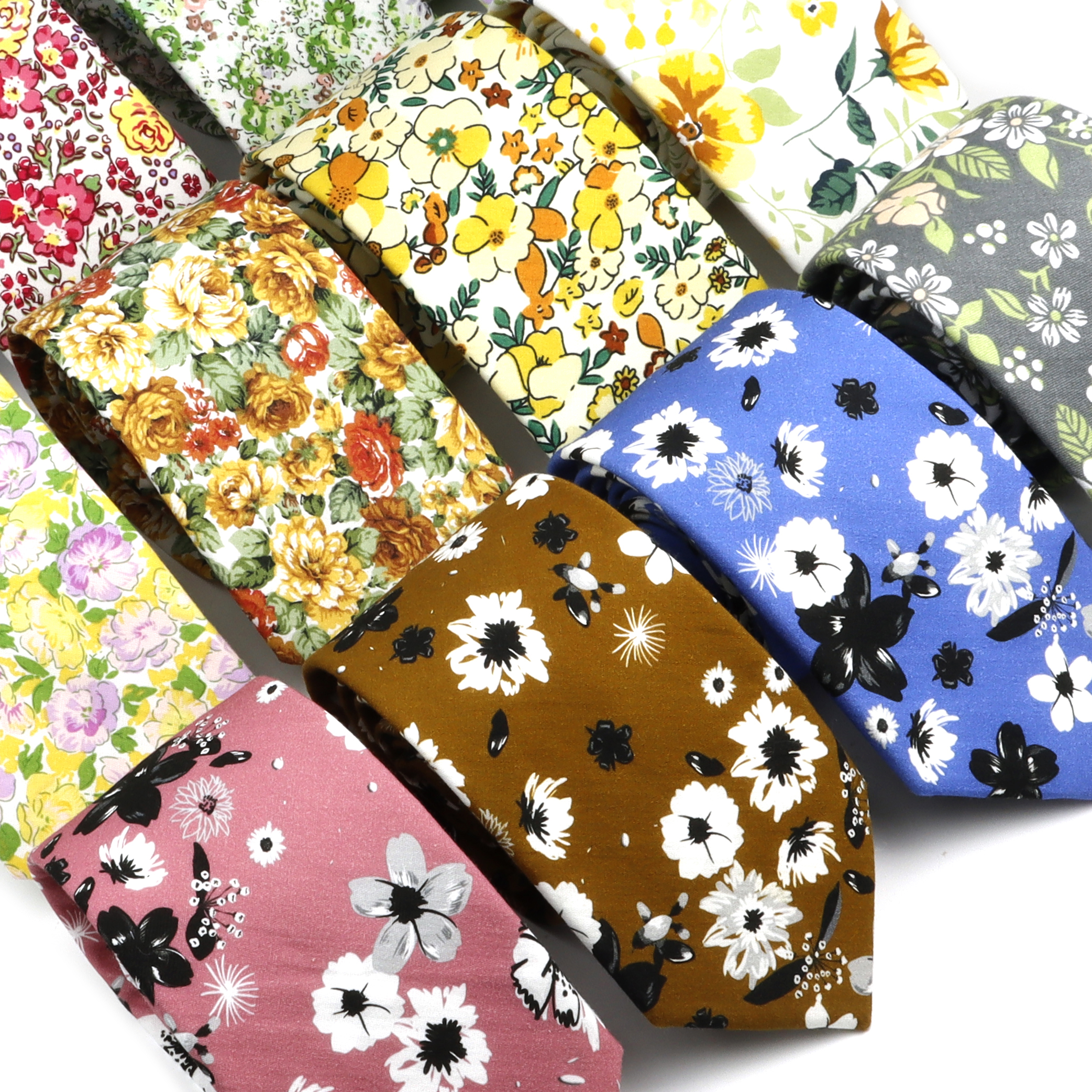 New Elegant Floral Tie For Men - Skinny Tie Men recensione e prezzo