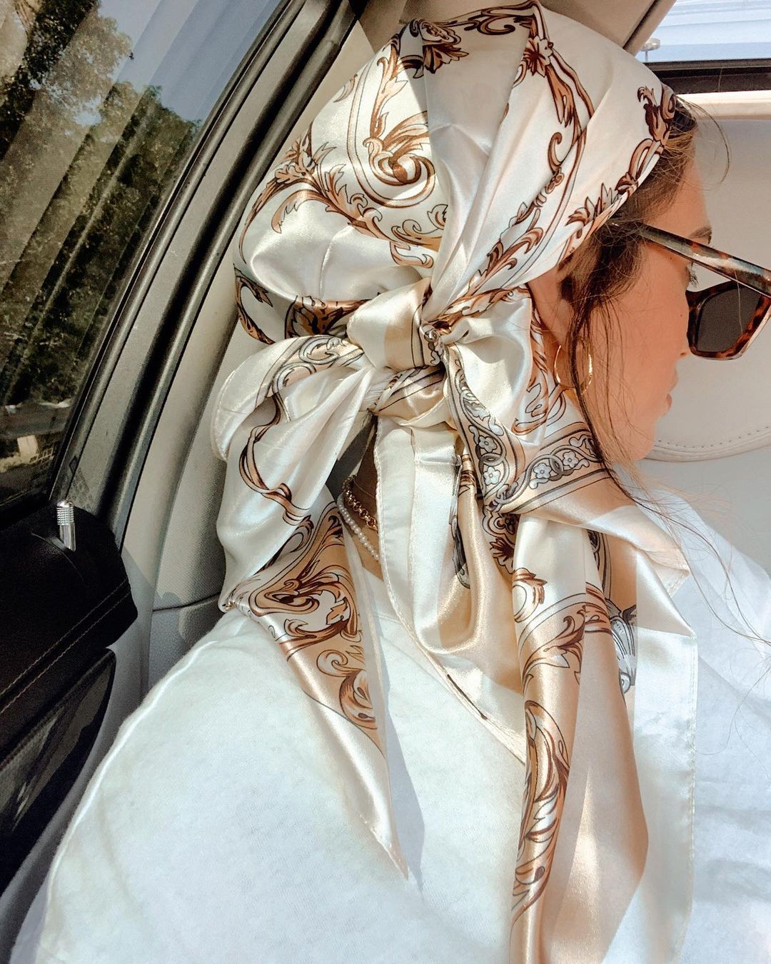 Satin Square Scarf Women Musli - Silk Neck Scarf recensione e prezzo