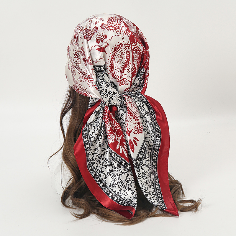 Satin Square Scarf Women Musli - Silk Neck Scarf recensione e prezzo