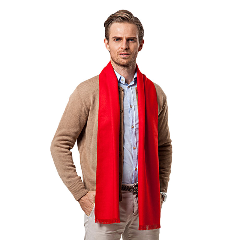 Fashion Winter Solid Color Men - Muffler Men Wool recensione e prezzo