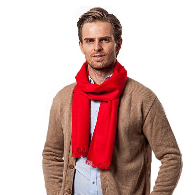 Fashion Winter Solid Color Men - Muffler Men Wool recensione e prezzo