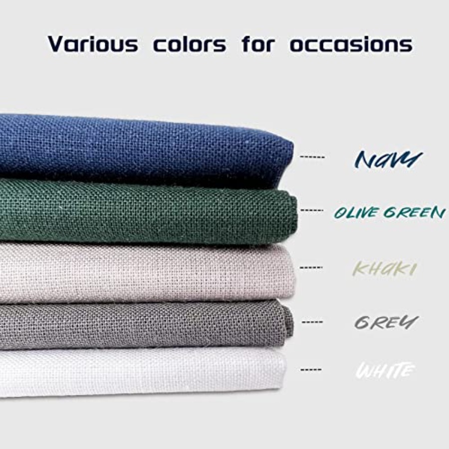 Men's Cotton Handkerchiefs, As - Handkerchief Cotton Men recensione e prezzo