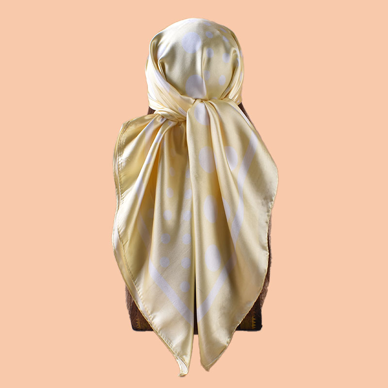 1pc Gradient Paisley Print Sat - Scarf Silk Square recensione e prezzo