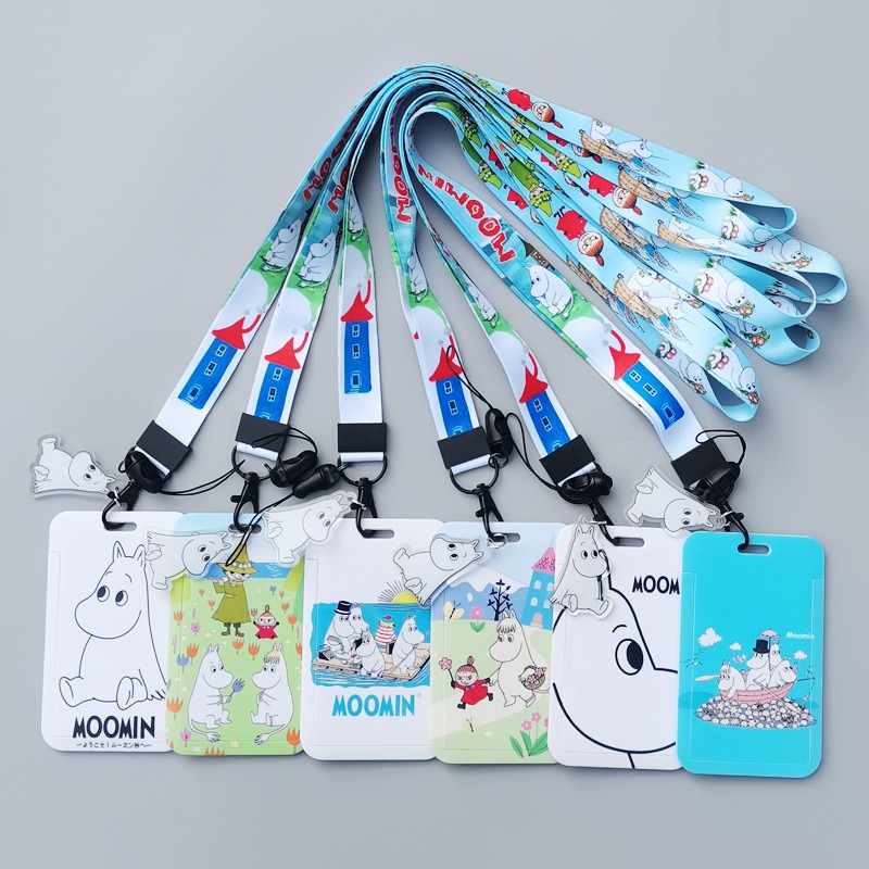 Moomin Cartoon Hard Card Holde - Lanyard Badge Holder recensione e prezzo